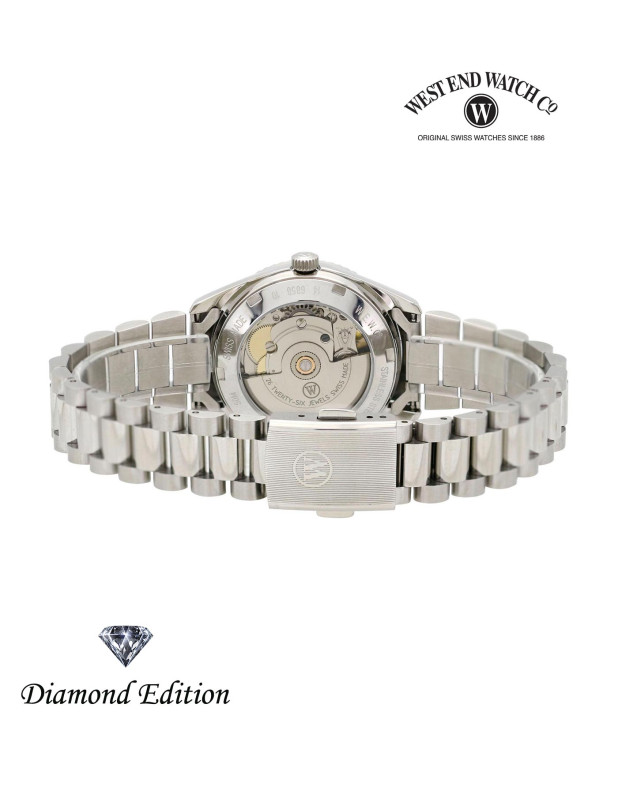 WEST END Classic 32MM Diamond MOP Dial